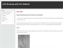 Tablet Screenshot of oddistsdrawing.com